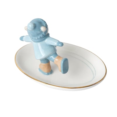 CGB 滑冰小熊飾品盤4