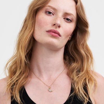 Fable England 夜影花月項鍊2