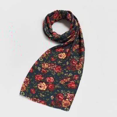 Fable England 英倫玫瑰長圍巾1