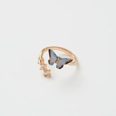 Fable England 藍蝴蝶戒指2