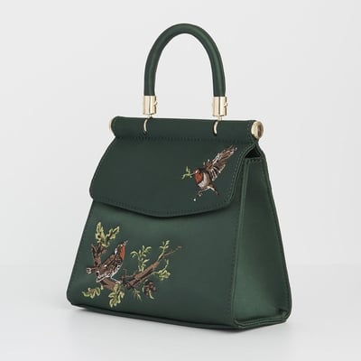 Fable England 知更鳥刺繡托特包3