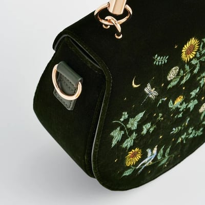 Fable England 向日葵刺繡馬鞍包4