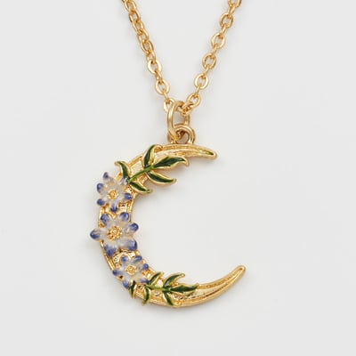 Fable England 夜影花月項鍊1