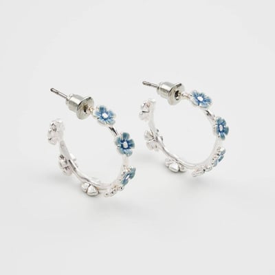 Fable England 勿忘我C形耳環3