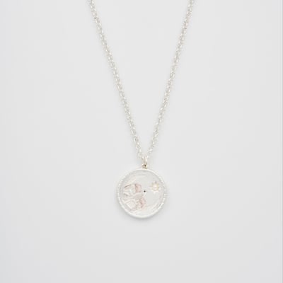 Fable England 和平鴿圓牌項鍊3