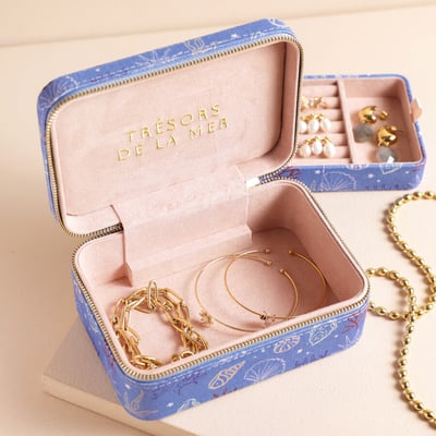 Lisa Angel 貝殼雙層飾品盒3