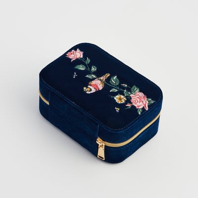 Fable England 玫瑰花園刺繡飾品盒5