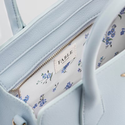 Fable England 藍色優雅托特包4