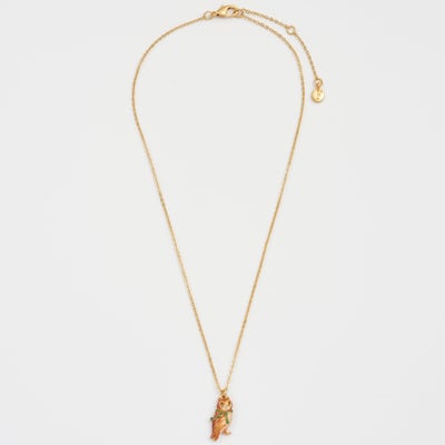 Fable England 貓頭鷹琺瑯項鍊3