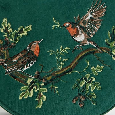 Fable England 知更鳥刺繡馬鞍包6