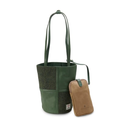 Islander 奢華真皮水桶包12