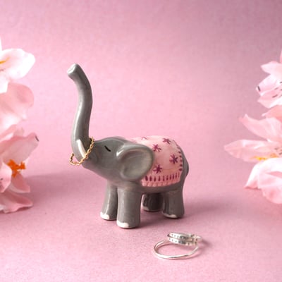 CGB 繽紛大象戒指架1