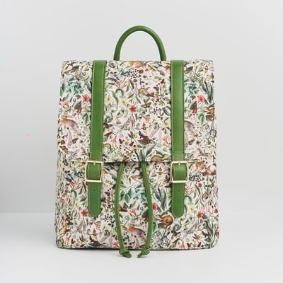 Fable England 花園印花後背包1
