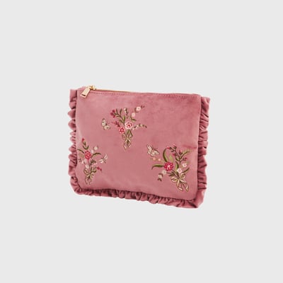 Fable England 花束刺繡收納包5