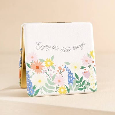 Lisa Angel 彩繪皮革隨身鏡4