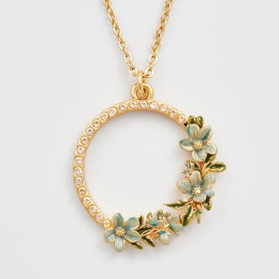 Fable England 花環鋯石項鍊1