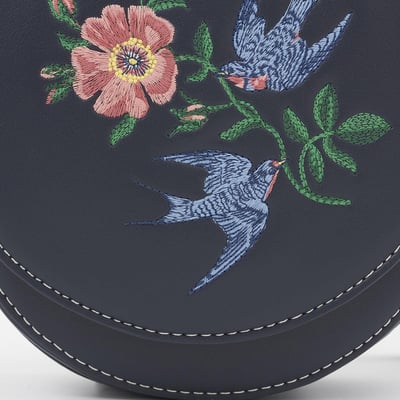 Fable England 燕子刺繡馬鞍包3