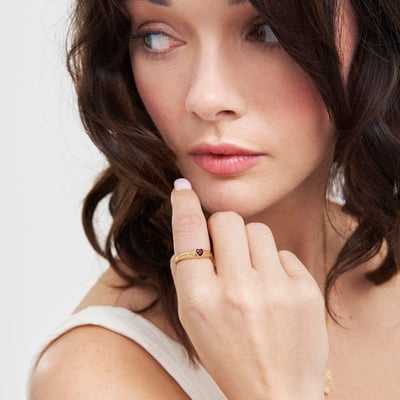 Fable England 愛心刻字戒指1