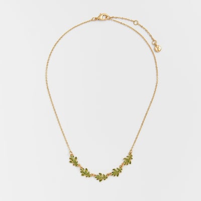 Fable England 綠橡葉頸鍊2