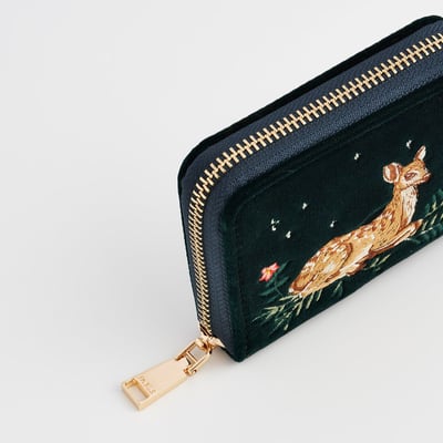 Fable England 小鹿刺繡小短夾5