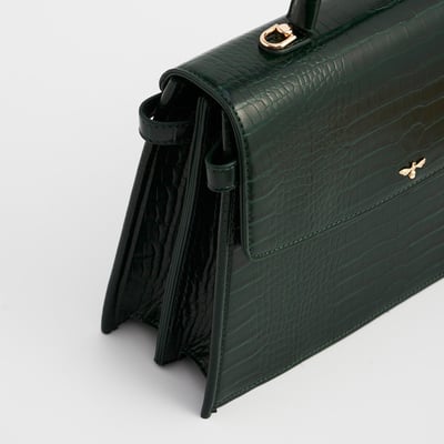 Fable England 鱷魚紋托特包4