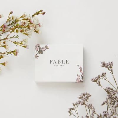 Fable England 藍山雀琺瑯耳環3