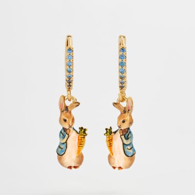 Fable England 彼得兔鋯石耳環2