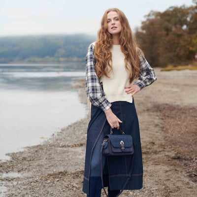 Islander 奢華真皮學院包3