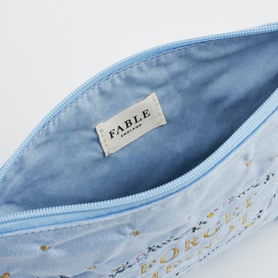 Fable England 勿忘我刺繡收納包5