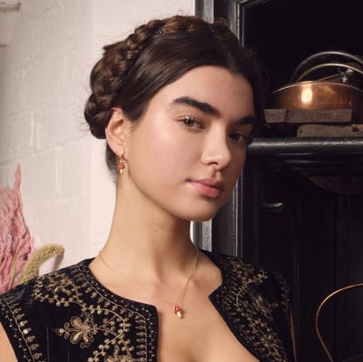 Fable England 立體蘑菇耳環5