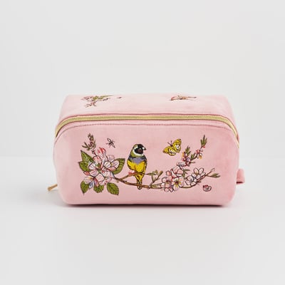 Fable England 花鳥刺繡收納包1