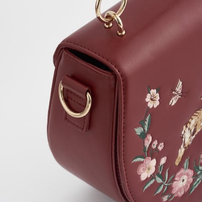 Fable England 奔跑兔刺繡馬鞍包6