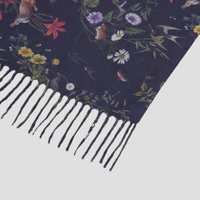 Fable England 奔跑兔流蘇圍巾3