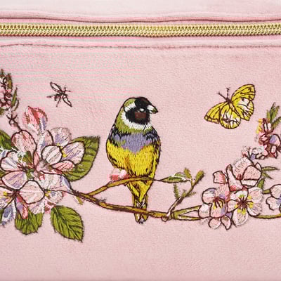 Fable England 花鳥刺繡收納包6