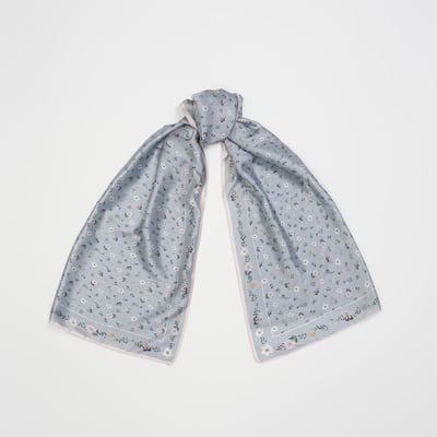 Fable England 春天花語長絲巾1