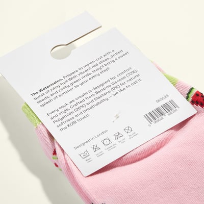 Kosi 西瓜觸感襪3