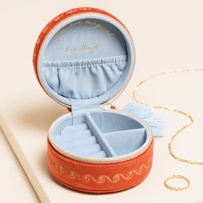 Lisa Angel 暖橘星辰飾品盒2