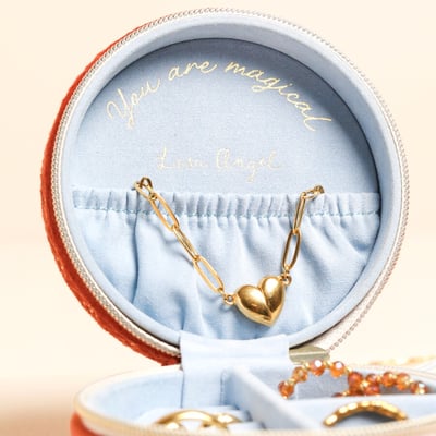 Lisa Angel 暖橘星辰飾品盒4