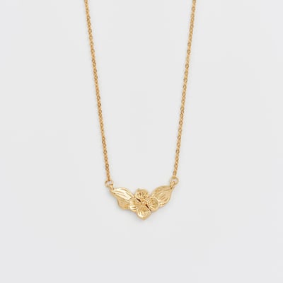 Fable England 罌粟銀蓮花項鍊3