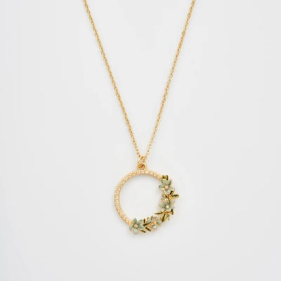 Fable England 花環鋯石項鍊3