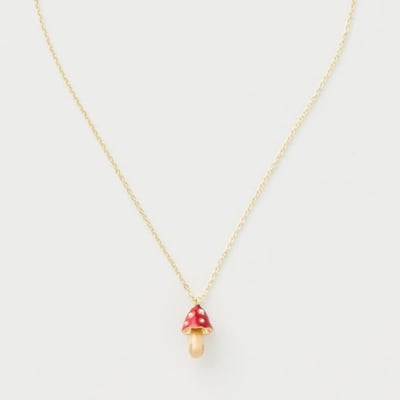 Fable England 立體蘑菇項鍊4