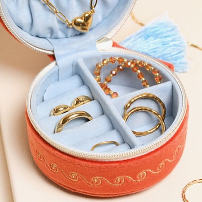 Lisa Angel 暖橘星辰飾品盒3