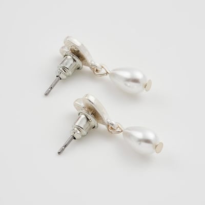 Fable England 勿忘我珍珠耳環4