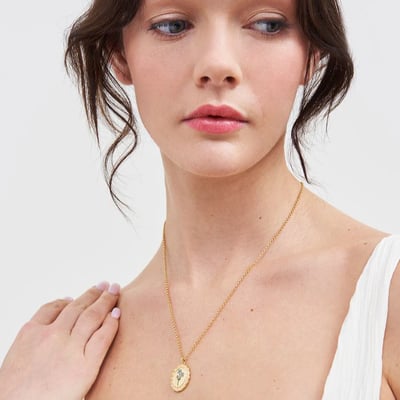 Fable England 勿忘我古典項鍊2