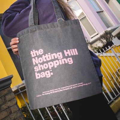 Notting Hill 丹寧托特包1