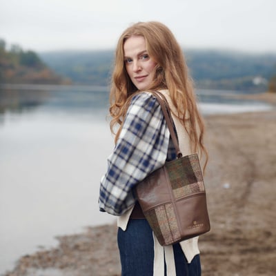 Islander 奢華真皮水桶包2