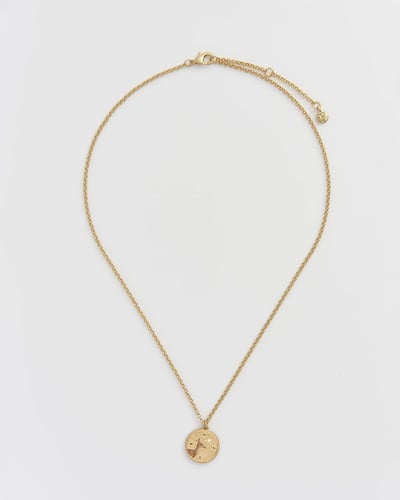 Fable England 小鹿圓牌項鍊4