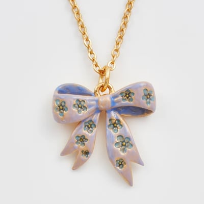 Fable England 蝴蝶結項鍊1