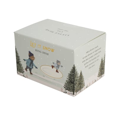 CGB 滑冰小熊飾品盤5