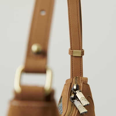 Islander 奢華真皮半月包7